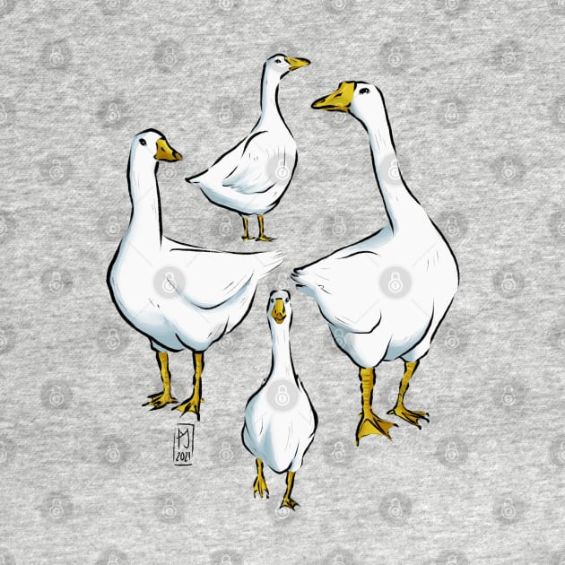 Geese by Magpie